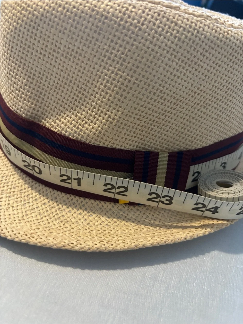 Kids Straw Fedora Hat